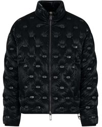 Emporio Armani - Jacke mit reißverschluss und seitentaschen - Lyst