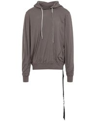 Rick Owens - Draped Cotton Sweatshirt - Lyst
