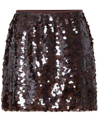 Ichi - Short Skirts - Lyst