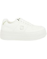 ARMANI EXCHANGE - Weiße Sneaker 100% Polyester - Lyst