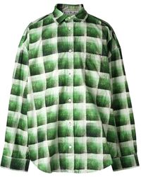 Acne Studios - Grünes Hemd Für Männer Stilvolles Design - Lyst