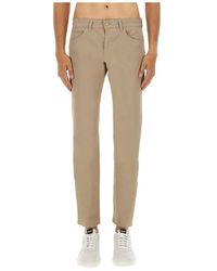 BOSS - Broeken ,Katoen P-Delaware 5 Slim-Fit Broek - Lyst