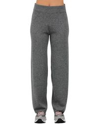Alpha Studio - Tricot-Hose Mit Elastischem Bund Und Bündchen - Lyst