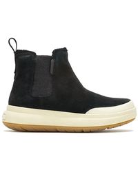 Merrell - Fitness ,Zwart ,Leer Marquette Thermo Pull On Waterproof - Lyst