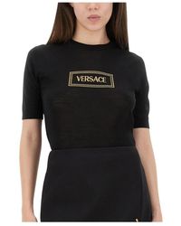 Versace - Round-Neck Strickwaren - Lyst