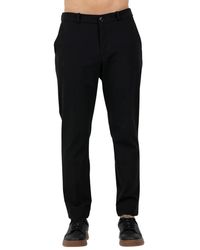Rrd - Pantalon Chino Van Technische Stof Met Elastiek - Lyst