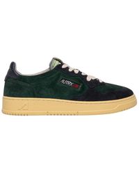 Autry - Schoenen ,Groen ,Leer Medalist Sneaker - Lyst