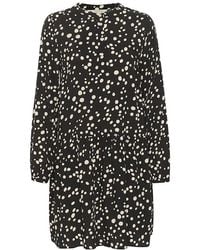 Part Two - Zwarte Stippenprint Stijlvolle Top - Lyst