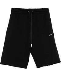Off-White c/o Virgil Abloh - Pijl Motief Skate Sweatshorts - Lyst