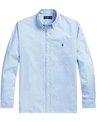 Ralph Lauren - Custom Fit Stretch Oxford Shirt - Lyst