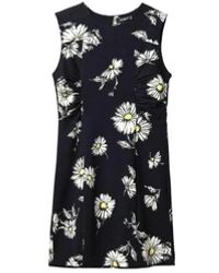 Desigual - Schwarzes viskose kurzes kleid - Lyst