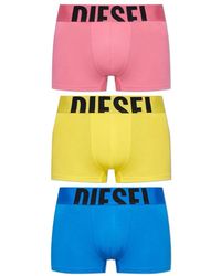 DIESEL - Ondergoed ,Veelkleurig ,Katoen Umbx-Damienthreepack Boxer Briefs - Lyst