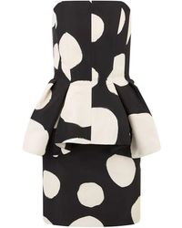 Nina Ricci - Bustier minikleid mit - Lyst