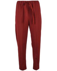Semicouture - Tapered Broeken - Lyst