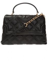 Tory Burch Flaming Shoulder Bag - Zwart