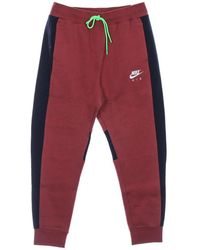 Nike - Fitness ,Veelkleurig ,Katoen Lichtgewicht Tech Fleece Trainingsbroek - Lyst