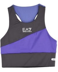 EA7 - Sleeveless Tops - Lyst