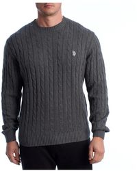 U.S. POLO ASSN. - Round-Neck Knitwear - Lyst