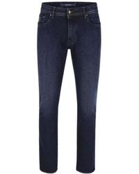 Atelier Noterman - Jeans ,Blauw ,Donkerblauwe Jeans - Lyst