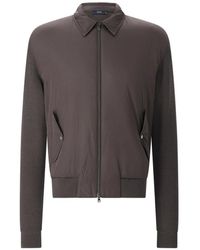 Herno - Jassen ,Bruin ,Hybrid Jacket - Lyst