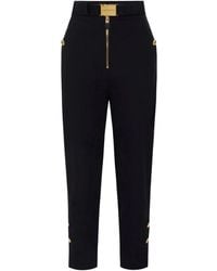 Elisabetta Franchi - Cropped Trousers - Lyst