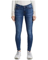 Tom Tailor - Blauwe Slim Fit Jeans Voor - Lyst