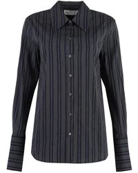 Tory Burch - Gestreept Katoenen Blouse - Lyst