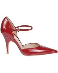 Gianvito Rossi - 95Mm Sofia Leren Pumps - Lyst