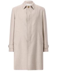 Lardini - Single-Breasted Coats - Lyst