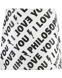 Philosophy Di Lorenzo Serafini - Short Skirts - Lyst