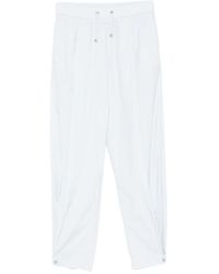 Herno - Broeken ,Blauw ,Broek Met Trekkoord - Lyst