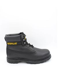 Caterpillar - Leren Veterschoen Rubberen Zool - Lyst