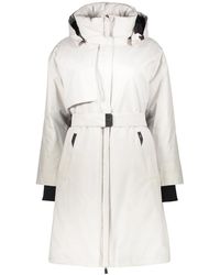 Herno - Elegante Daunenjacke Mit Gürtel - Lyst