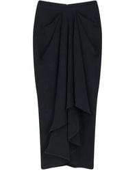 Givenchy - Gedrapeerde Midi-Rok - Lyst