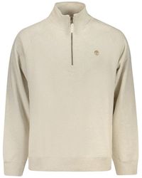 Timberland - Exeter River Geborduurd Logo Quarter-Zip Sweatshirt - Lyst