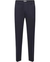 DRYKORN - Broeken ,Zwart ,Nylon Slim Fit Blauwe Broek Nylon-Jersey - Lyst