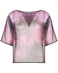 Patrizia Pepe - Locker sitzende Blusen und Hemden - Lyst