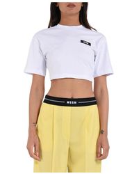 MSGM - T-Shirts - Lyst
