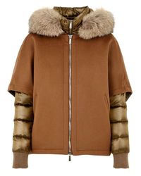 Moorer - Jassen ,Bruin ,Wol Pegaso-Cwr Jacket - Lyst