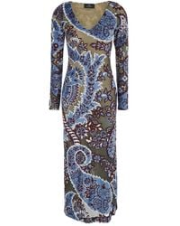 Etro - Maxi Dresses - Lyst