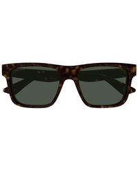 Gucci - Trendige doppelschicht sonnenbrille gg1618s - Lyst