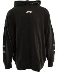 PUMA - Hoodies & Sweatvesten ,Zwart ,Katoen F1 Graphic Pullover Hoodie - Lyst