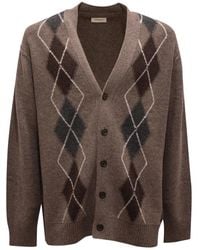 Paolo Pecora - Cardigan Maglione Wol Trui - Lyst