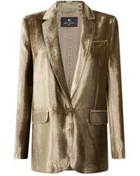 Etro - Fluwelen Jas - Lyst