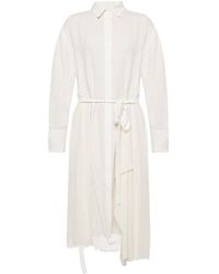 Iceberg Dress With Collar - Naturel