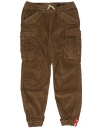 Alpha Industries - Slim-Fit Trousers - Lyst