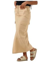 Another Label - Elegante Maxi Rok - Lyst