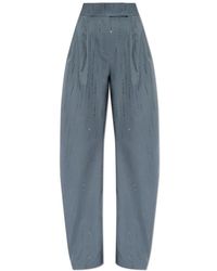 The Attico - Trousers > wide trousers - Lyst