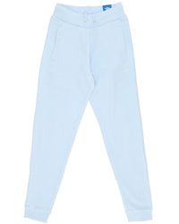 adidas - Fitness ,Blauw ,Katoen Essential Track Pant Lichtgewicht Broek - Lyst