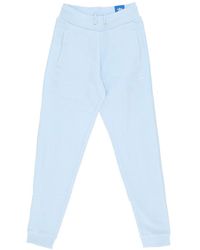 adidas - Fitness ,Blauw ,Katoen Essential Track Pant Lichtgewicht Broek - Lyst